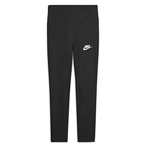 Nike Mädchen Leggings Favorites GX HW - Schwarz/Weiß