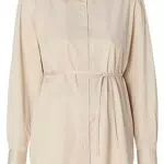 Noppies Bluse Arles - Damen Langarmshirt in Light Sand