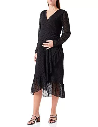 Noppies Maternity Damen Kleid Olathe Still-Kleid mit langen Ärmeln und Allover-Print