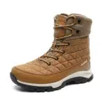 NORTIV 8 Damen Winterstiefel - Warm Gefütterte Schneestiefel für Damen