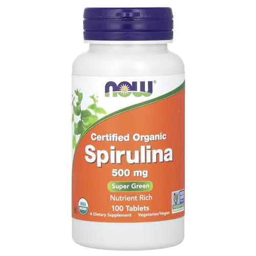 Now Foods Spirulina 500mg Tabletten