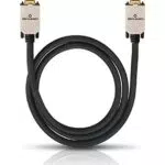 Oehlbach VGA-Videokabel - Hochwertiges VGA-Monitorkabel - 20m Schwarz