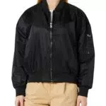 ONLY Damen Bomberjacke ONLDINA CC OTW, Schwarz