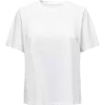 ONLY Damen T-Shirt, Weiß