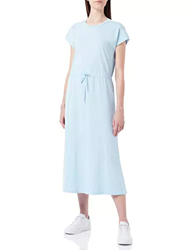 ONLY Damen Kleid ONLMAY MIDI S/S JRS - Cashmere Blau