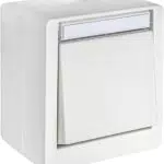 OPUS® RESIST Universalschalter 3-fach Aus/Wechsel/Taster - reinweiß
