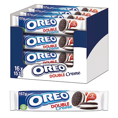 OREO Doppelkeks mit doppelter Crème-Füllung, knuspriger Kakao-Genuss