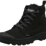 Palladium PAMPA HI ZIP WOOL Sneaker Boots für Damen - Schwarz