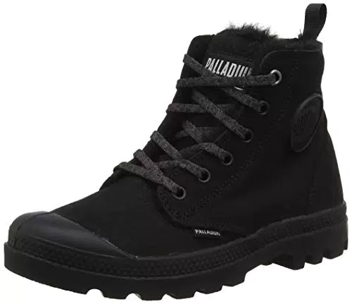 Palladium PAMPA HI ZIP WOOL Sneaker Boots für Damen - Schwarz