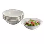 Porzellan Salatschüssel Set - Vielseitige Servierschalen für Desserts und Vorspeisen