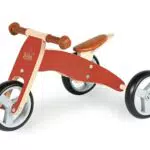 Pinolino Laufrad Charlie aus Holz für Kinder von 1,5 bis 3 Jahren - 4-fach umbaubar