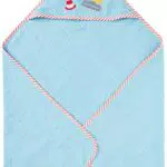 Playshoes Baby Kapuzentuch Baustelle - Jungen - Blau - 75x75cm