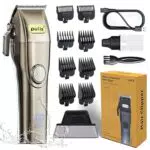 Professioneller wasserdichter Haarschneider von PULIS - Präzisionstrimmer mit LED-Anzeige