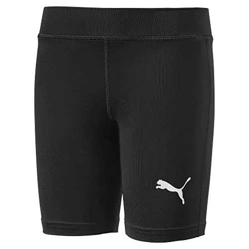 PUMA Kinder Liga Baselayer Shorttight Jr Hose, Puma Black