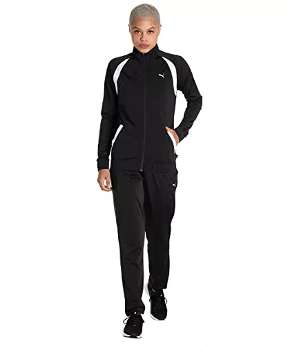 PUMA Trainingsanzug Klassisch, Schwarz