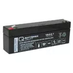 Q-Batteries Blei-Vlies Akku 12V 2,1Ah AGM VRLA VDs