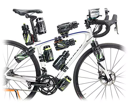 RACEONE Fahrradflaschenhalter Universalhalterung, Multicolor