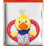 Ravensburger Ministeps Rassel-Entchen mit Beißring - Baby Spielzeug ab 3 Monate