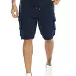 Redbridge Herren Shorts Cargo Premium - Schwarz