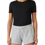 Reebok Damen RI French Terry Shorts Casual - Grau/Weiß