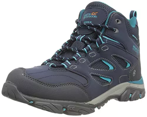 Regatta Damen Holcombe Iep Mid Walking Shoe, Navy Azurebl