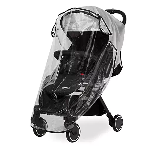 Kinderwagen Regenschutz - Wind- und wasserdichter Wetterschutz