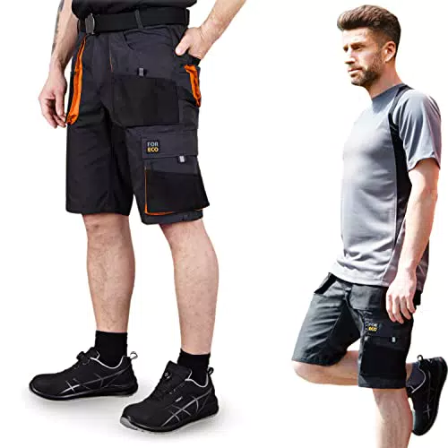 Arbeitsshorts für Herren von REIS FORECO-TS - Cargo-Shorts mit Sicherheitsoptionen