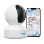 Reolink Überwachungskamera E1 Pro mit WLAN, Schwenkfunktion, Personen-/Haustiererkennung, Auto-Tracking, 2,4/5Ghz WiFi, 2-Wege-Audio, IR-Nachtsicht