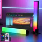 LED Lichtleiste mit Musiksync und Fernbedienung - USB Ambient Lampe für Gaming, Deko, PC und TV