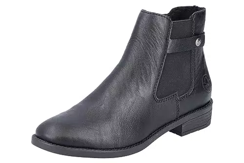 Rieker Damen Chelsea-Stiefel in Schwarz