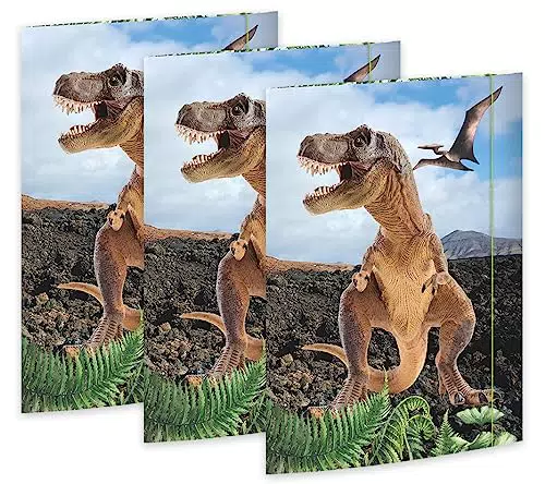 RNKVERLAG Zeichenmappe T-REX DIN A3 mit Gummizugverschluss