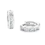 s.Oliver Creolen 925 Sterling Silber Mädchen Kinder Ohrschmuck