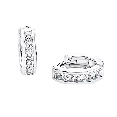 s.Oliver Creolen 925 Sterling Silber Mädchen Kinder Ohrschmuck