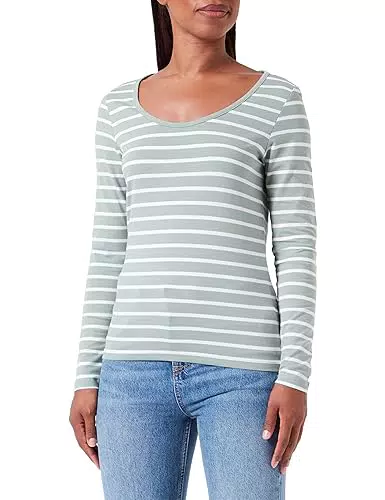 s.Oliver Damen T-Shirt langarm - Modell 2138264