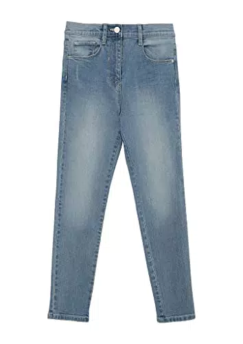 s.Oliver Junior Mädchen Jeans, Skinny Suri - Blau