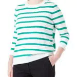 s.Oliver Damen Pullover mit langen Ärmeln - Blau