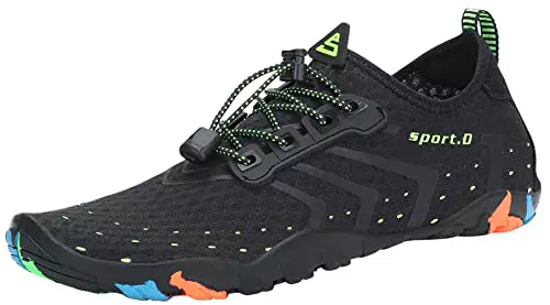 SAGUARO Badeschuhe - Wasserschuhe für Damen und Herren, Leicht und Atmungsaktiv, Aquaschuhe für Schwimmen und Strand