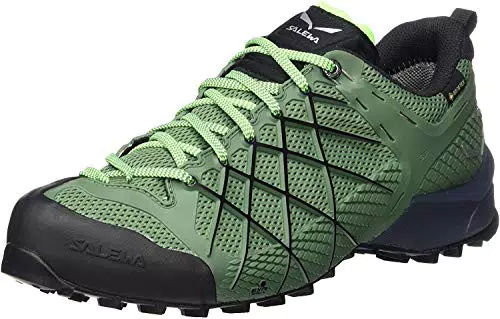 SALEWA Wildfire Gore-Tex Herren Trekking Schuhe, Blau
