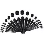 Piercing Tapers aus Acryl für Damen und Herren - Körperschmuck für Ohren