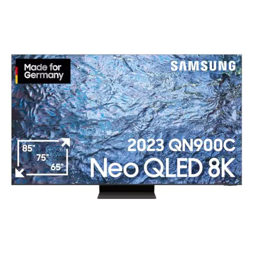 Samsung Neo QLED 8K 75 Zoll Fernseher - Quantum HDR, Neural Quantum Prozessor 8K, Infinity Screen, Smart TV