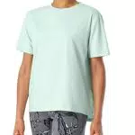 Schiesser Damen Schlafshirt kurzarm aus Baumwolle