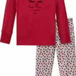 Schiesser Mädchen Family Pyjamaset lang, rot