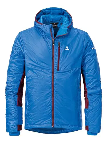 Schöffel Herren Hybrid Fahrradjacke mit Body Mapping und Kapuze