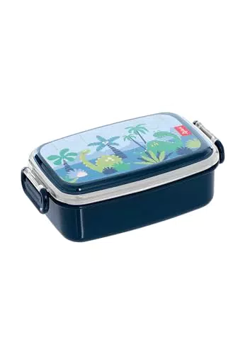 SIGIKID Dino OnTour Lunchbox für Mädchen und Jungen - BPA-frei