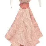 SIGIKID Strick-Schnuffeltuch Frosch Knitted Love - Kuschelweiches Schmusetuch aus Baumwolle für Babys & Kinder bis 3 Jahre