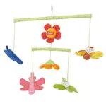 SIGIKID Mobile Wiese Baby Activity Spielzeug - Empfohlen ab Geburt