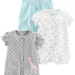 Carter's Baby Mädchen Snap-up Rompers Strampler