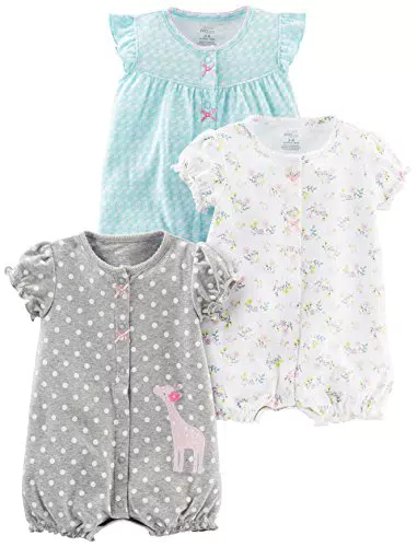 Carter's Baby Mädchen Snap-up Rompers Strampler