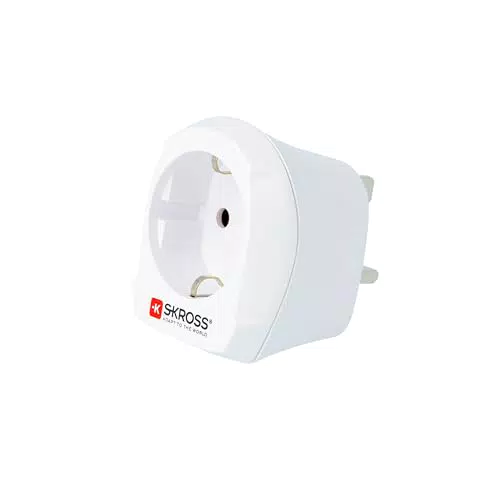 Skross Schutzkontakt Steckeradapter - Praktischer Reiseadapter