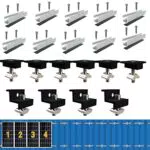 Halterung für Solarmodule - Verstellbare Befestigung für Flachdach-PV-Systeme
